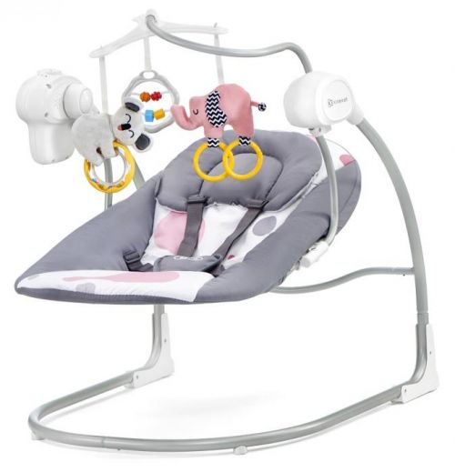 KINDERKRAFT Hojdacie lehátko Minky – Pink