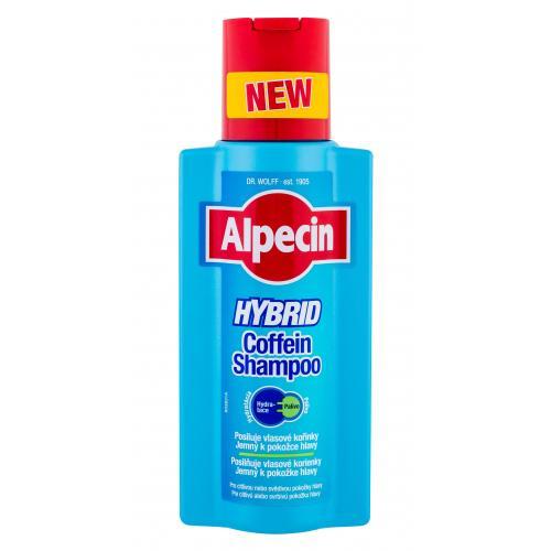 Alpecin Hybrid Coffein Shampoo 250 ml šampón pre mužov na šedivé vlasy; na citlivú pokožku hlavy