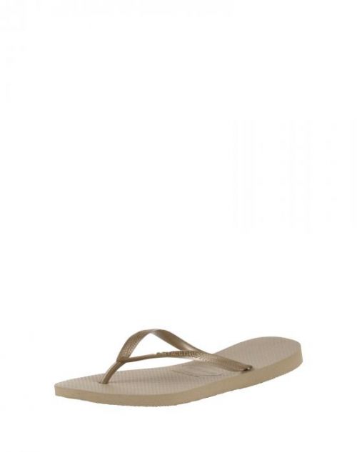 HAVAIANAS Žabky 'Slim'  pieskový / zlatá