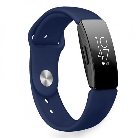 Fitbit Inspire Silicone (Large) remienok, Dark Blue
