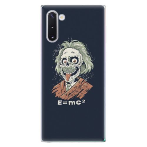 Odolné silikónové puzdro iSaprio - Einstein 01 - Samsung Galaxy Note 10