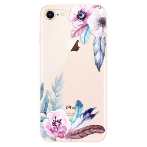 Odolné silikónové puzdro iSaprio - Flower Pattern 04 - iPhone 8
