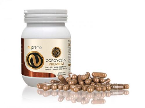 Nupreme Cordyceps extract 30% NUPREME 100 kapslí