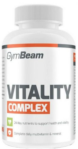 GymBeam Multivitamín Vitality Complex 120 tab unflavored