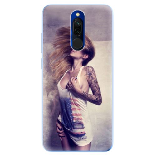Odolné silikónové puzdro iSaprio - Girl 01 - Xiaomi Redmi 8