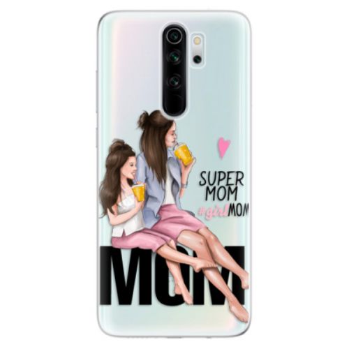 Odolné silikónové puzdro iSaprio - Milk Shake - Brunette - Xiaomi Redmi Note 8 Pro