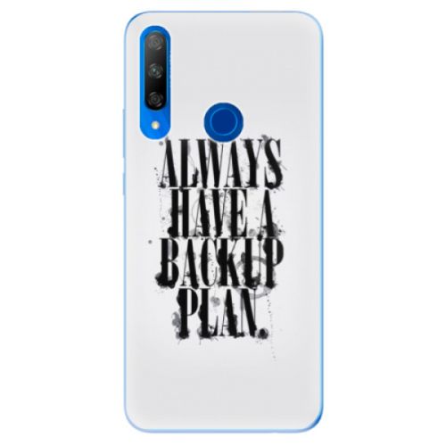 Odolné silikónové puzdro iSaprio - Backup Plan - Huawei Honor 9X