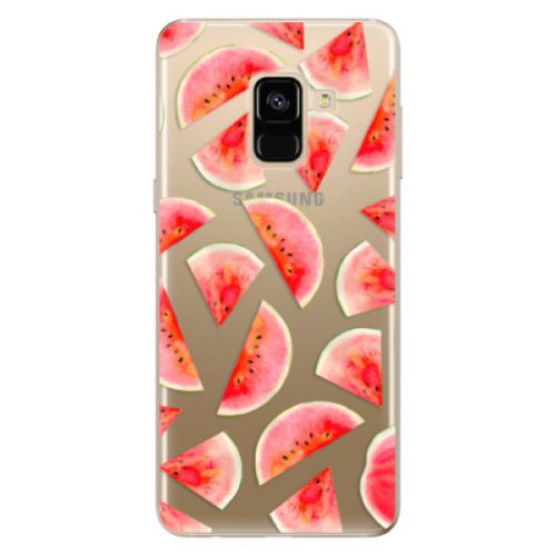 Odolné silikónové puzdro iSaprio - Melon Pattern 02 - Samsung Galaxy A8 2018