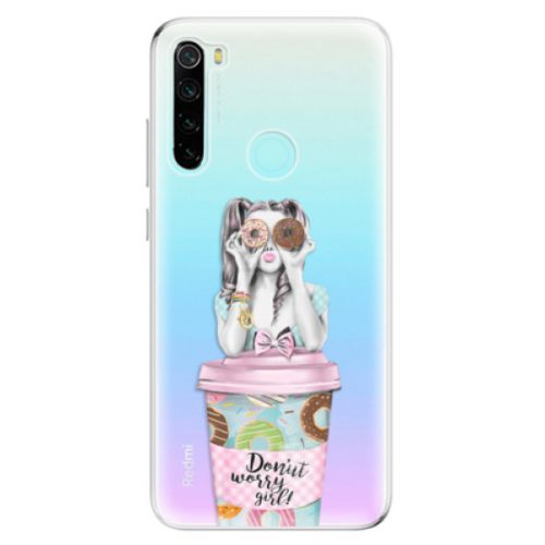 Odolné silikónové puzdro iSaprio - Donut Worry - Xiaomi Redmi Note 8