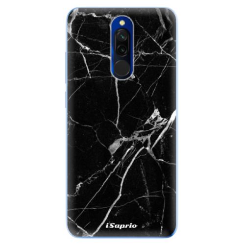 Odolné silikónové puzdro iSaprio - Black Marble 18 - Xiaomi Redmi 8