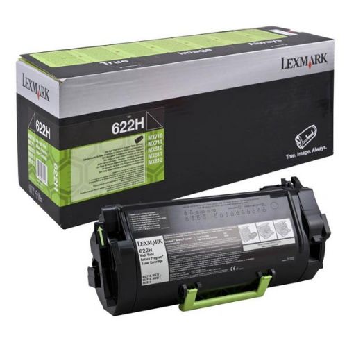 Lexmark originál toner 62D2H00, black, 25000str., 622H, return, high capacity, Lexmark MX812dfe, MX812dxfe, MX812dme, MX711dhe, MX