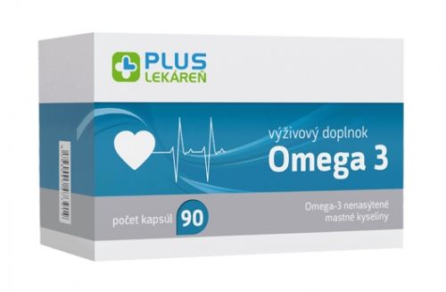 Plus Lekáreň Omega 3 90 cps