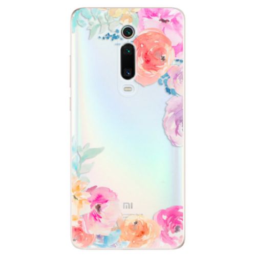Odolné silikónové puzdro iSaprio - Flower Brush - Xiaomi Mi 9T Pro