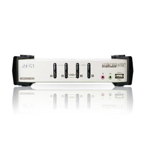 ATEN KVM switch CS-1744 Dual view, 4PC, 2xUSB hub, Audio CS-1734BC