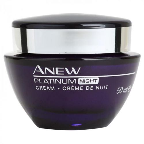 Avon Anew Platinum nočný krém proti hlbokým vráskam 50 ml