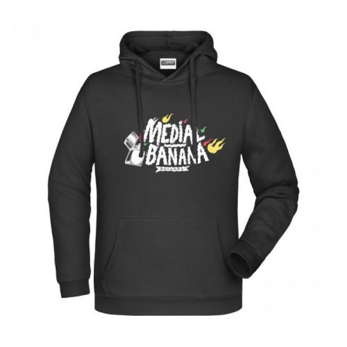 Medial Banana - Mikina Banana Blaze - Muž, Čierna, S