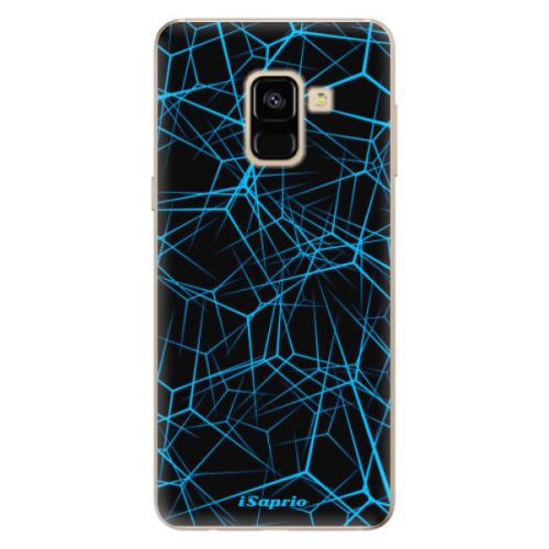 Odolné silikónové puzdro iSaprio - Abstract Outlines 12 - Samsung Galaxy A8 2018