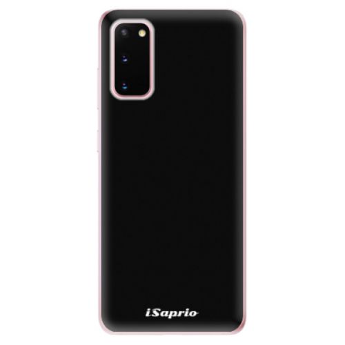 Odolné silikónové puzdro iSaprio - 4Pure - černý - Samsung Galaxy S20