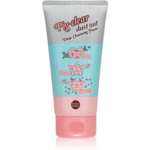 Holika Holika Pig Clear aktívna čistiaca pena na rozšírené póry 150 ml