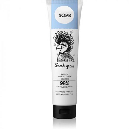 Yope Fresh Grass prírodný kondicionér pre mastné vlasy 170 ml