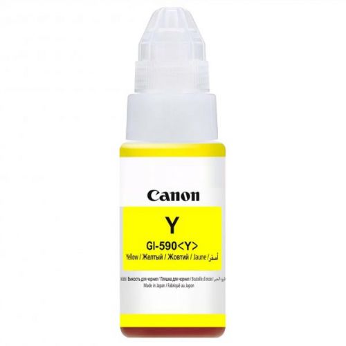 Canon originál ink GI-590 Y, yellow, 7000str., 70ml, 1606C001, Canon PIXMA iP100