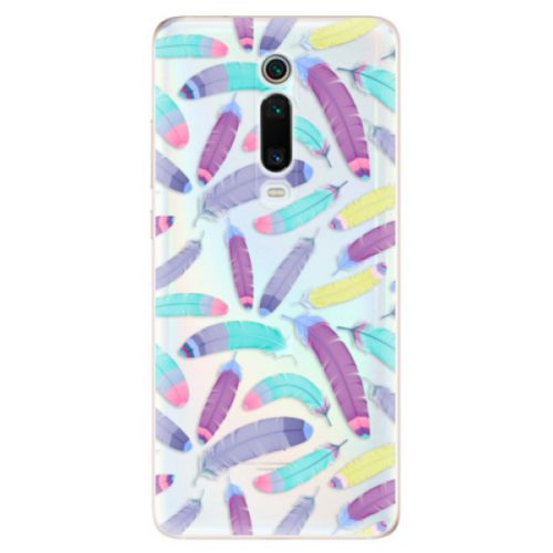 Odolné silikónové puzdro iSaprio - Feather Pattern 01 - Xiaomi Mi 9T Pro
