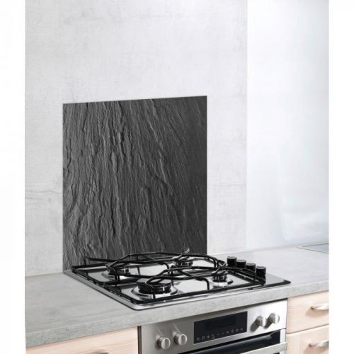 Sklenený kryt na sporák Wenko Splashback Slate, 60 × 70 cm