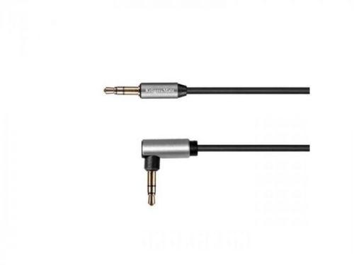 Kábel KRUGER & MATZ JACK 3.5 konektor/JACK 3.5 konektor špirálový 1m