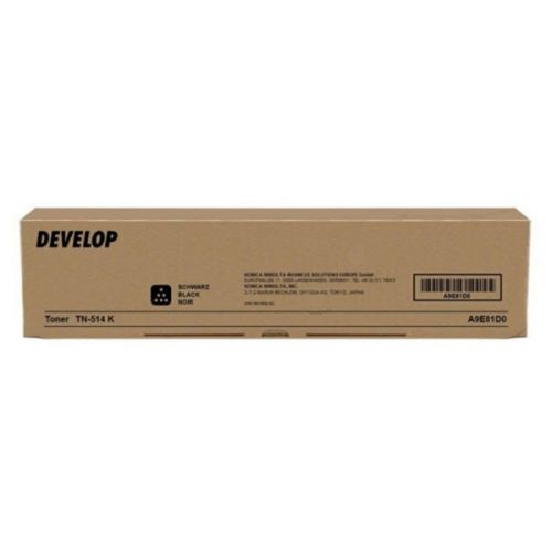Develop originál toner A9E81D0, black, 28000str., TN-514B, Develop Ineo+ 458, ineo+ 558, ineo+ 658