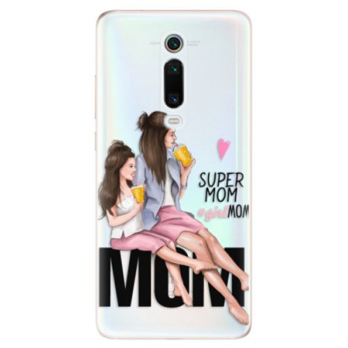 Odolné silikónové puzdro iSaprio - Milk Shake - Brunette - Xiaomi Mi 9T Pro