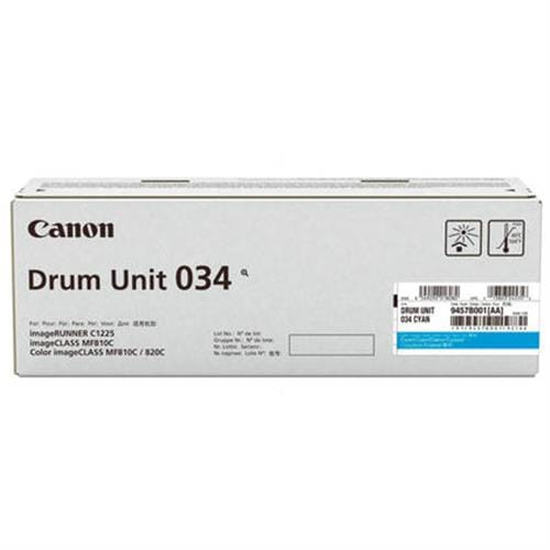 Valec CANON 034 Cyan iR C1225, iC MF810/820 9457B001