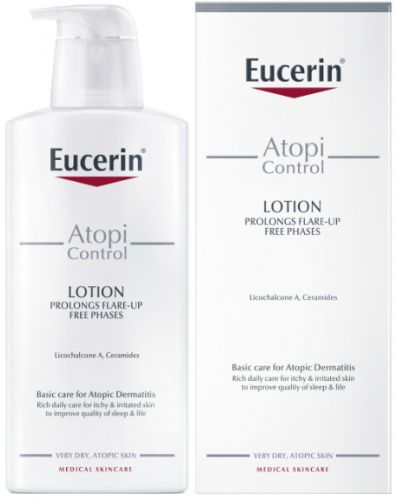 Eucerin AtopiControl Telové mlieko pre suchú pleť 400 ml