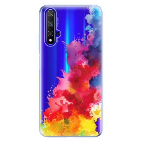 Odolné silikónové puzdro iSaprio - Color Splash 01 - Huawei Honor 20