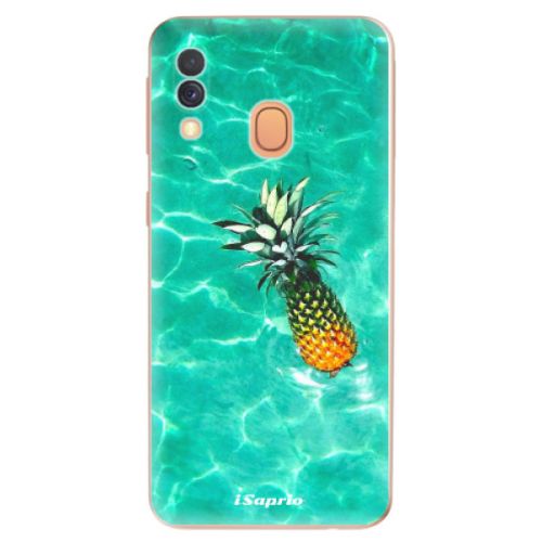 Odolné silikónové puzdro iSaprio - Pineapple 10 - Samsung Galaxy A40