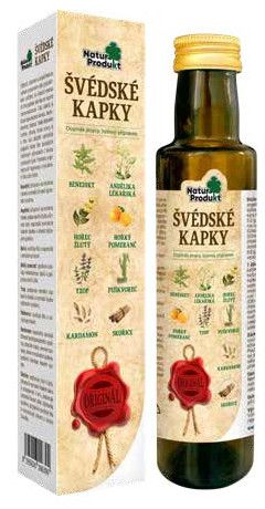 NaturProdukt Švédske kvapky 500ml