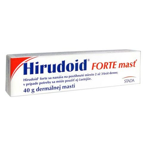 HIRUDOID FORTE ung der 40 g