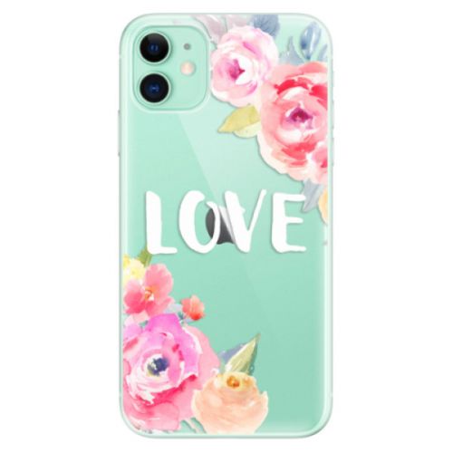 Odolné silikónové puzdro iSaprio - Love - iPhone 11