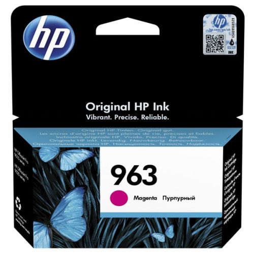 HP originál ink 3JA24AE#301, HP 963, magenta, blister, 700str., 10.77ml, HP Officejet Pro 9010, 9012, 9014, 9015, 9016, 9019/P