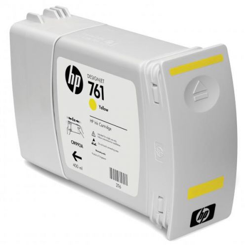 HP originál ink CM992A, yellow, 400ml, HP 761, HP DesignJet T7100