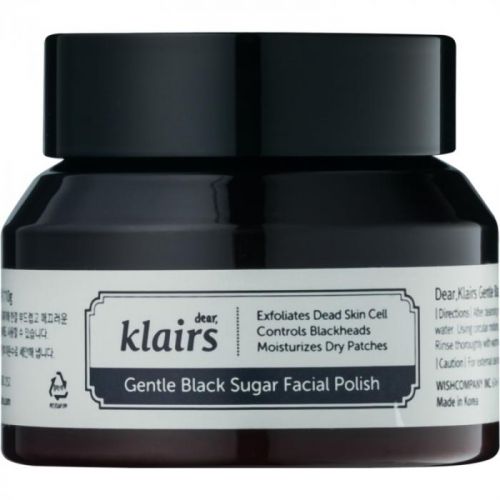 Klairs Gentle Black hydratačný pleťový peeling 110 g