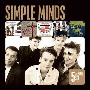 CD SIMPLE MINDS - 5 ALBUM SET