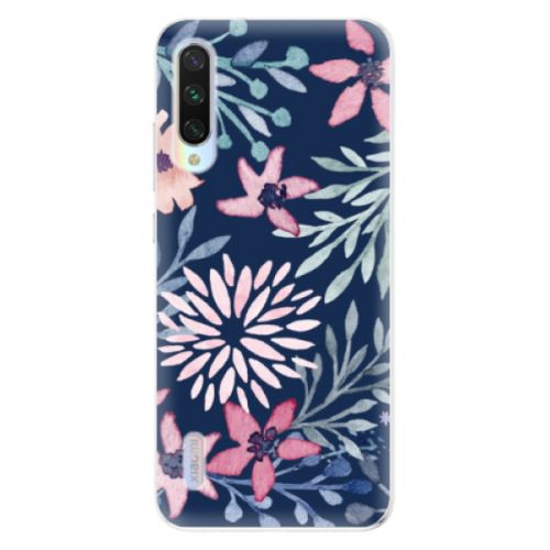 Odolné silikónové puzdro iSaprio - Leaves on Blue - Xiaomi Mi A3