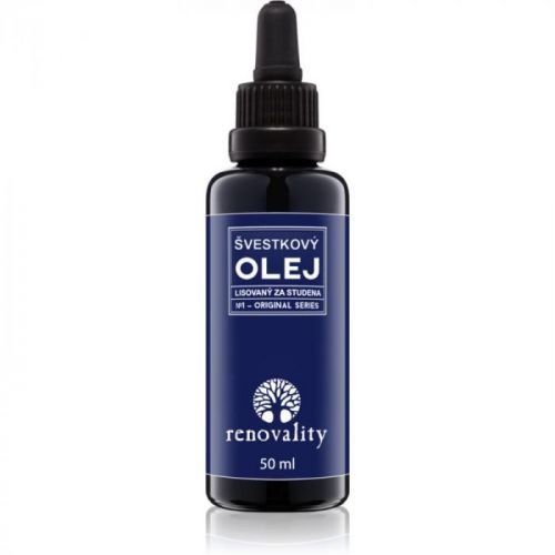 Renovality Original Series slivkový olej lisovaný za studena 50 ml