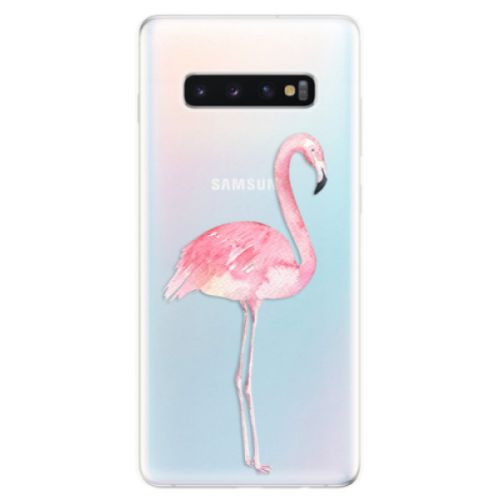 Odolné silikonové pouzdro iSaprio - Flamingo 01 - Samsung Galaxy S10+