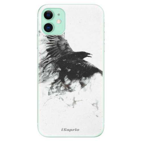 Odolné silikónové puzdro iSaprio - Dark Bird 01 - iPhone 11