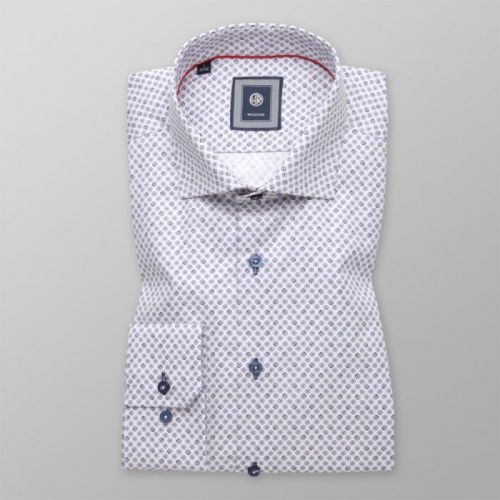 Košeľa Slim Fit s kvetinovou potlačou (výška 176 - 182) 11108