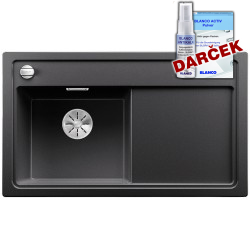 BLANCO ZENAR 45 S antracit, vanička vľavo