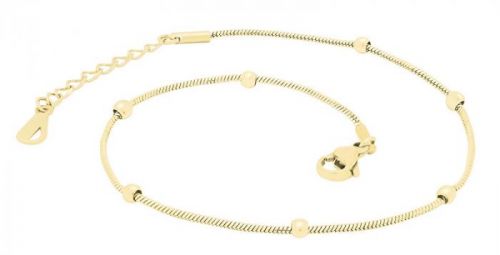 Troli Pozlátený guličkový retiazka na nohu