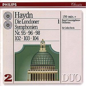 CD RCO DAVIS - SYMFONIE 95,96,98,102-104