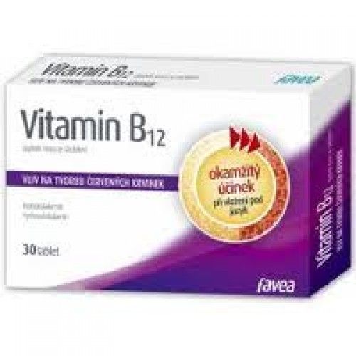 FAVEA VITAMÍN B-12 30 tbl